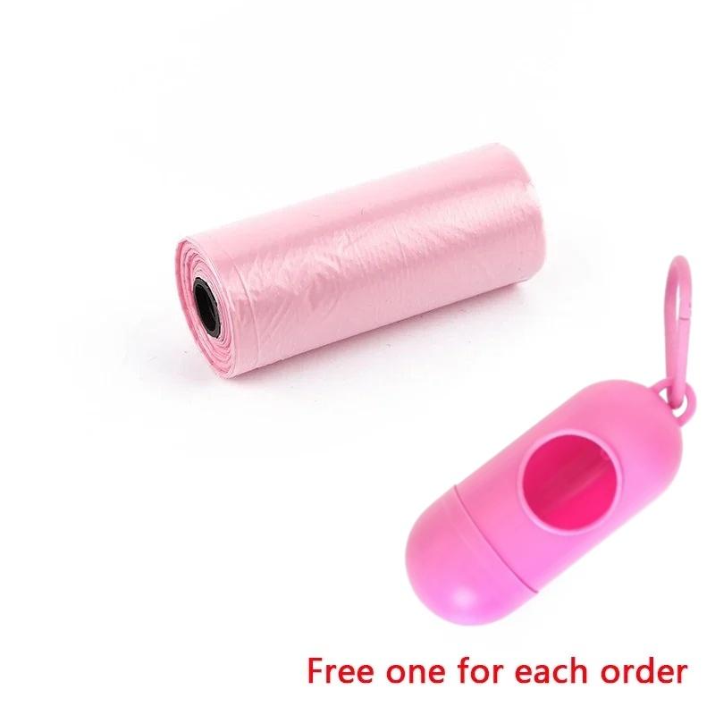 1/10PCS New Pet Garbage Bag Dispenser Dog Poop Bag Shovel Capsule Convenient Pet Garbage Bag Dog Poop Bag Cat Feces Cleaning Bag