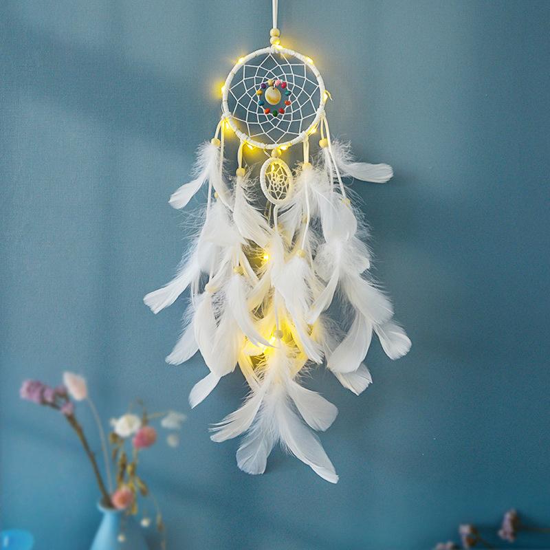 

Home Decoration Travel Souvenir Handicraft Dreamcatcher Hanging Bedroom Wall Bedside Decorative Hanging Without Light