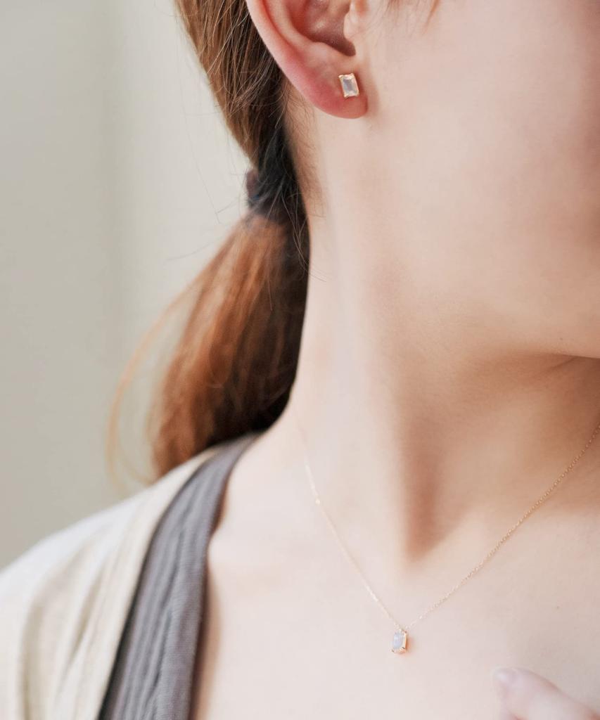 K10 Yellow Gold Opal Necklace L&CO 63-8098