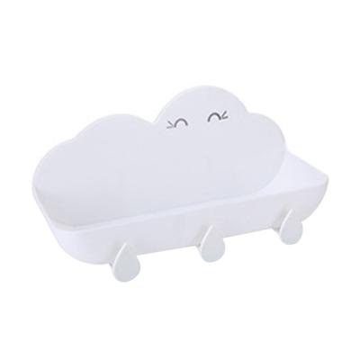 ארגונית מחזיק מדף אחסון מדף למטבח חדר אמבטיה בצורת ענן