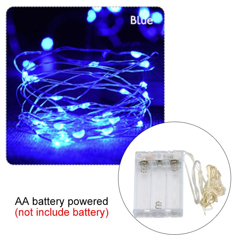 Xiaomi 2M 3M 5M 10M Kupferdraht LED Lichterketten Fee Girlande Licht Batteriebetrieben Für Weihnachten Hochzeit Party Dekoration Beleuchtung