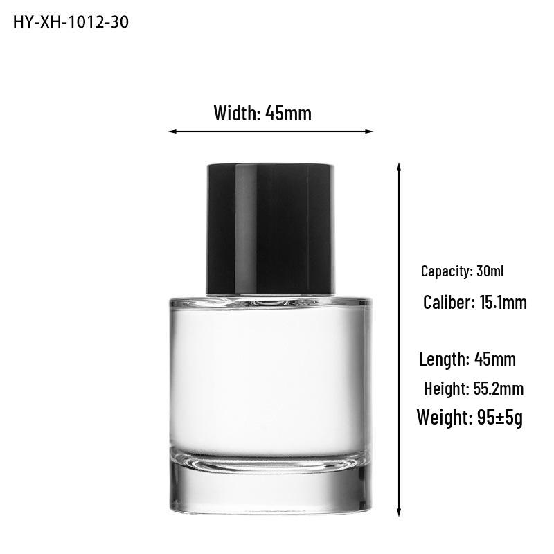 Portable Bayonet Glass Perfume Spray Bottle for Skincare and Travel Samples