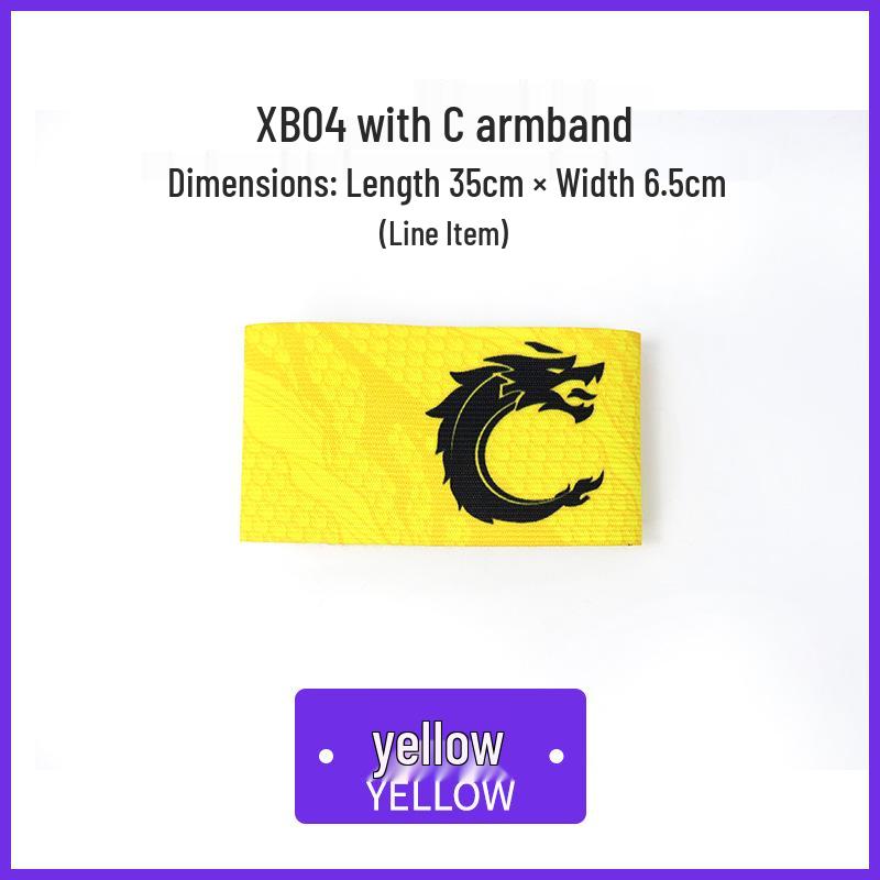 Wow Custom Captain C Armband Velcro Kids' Team Badge for Football Match Training
