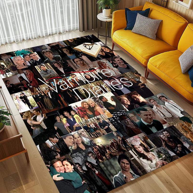 Vampire Diaries Living Room Nonslip Area Rug Soft Carpet For Bedroom Game Playroom Sofa Office Home Decor Doormat Christmas Gift C926543