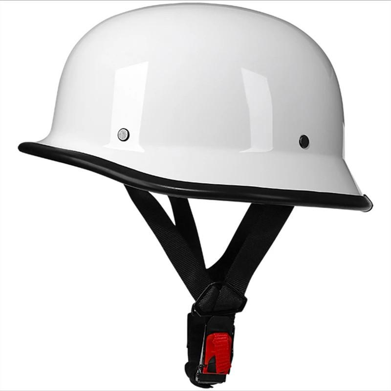 Vintage-Style Half Helmet Motorcycle Scooter ATV Electric Bike Riding With 3C Certification ABS Shell