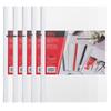 Deli A4 Extra Wide Transparent Slide Binder Document Folders