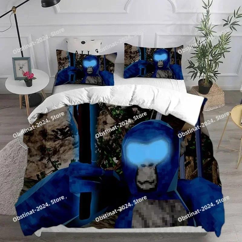 Fashion 3D Gorilla Tag Bedding Set Printed single Comforter Quilt Bed Cover Duvet Cover Pillow Case 3 Pieces Set Kids Adult Size