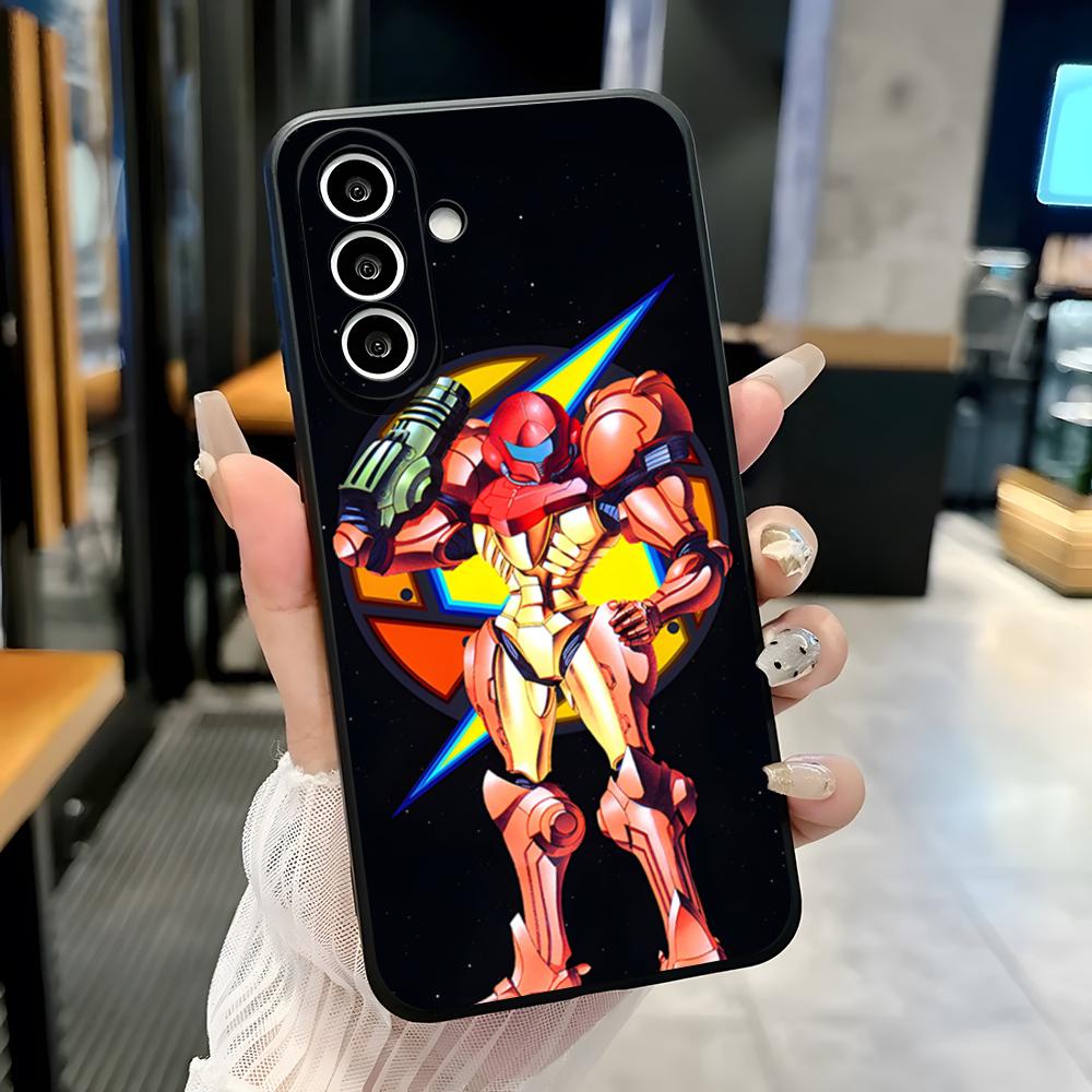 

Game Metroid Phone Case For Samsung S26 S25 Plus S20 S20 Plus S22 Ultra S23 FE S21 Plus S21 Ultra Soft Cover Samsung S26 Plus