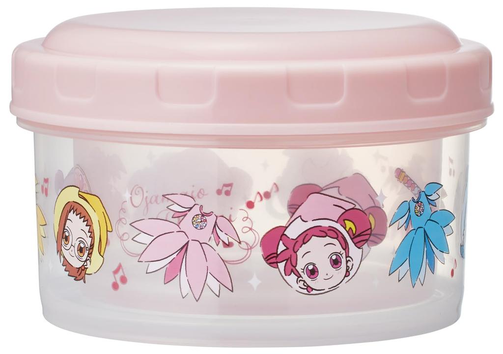 Skater Food Round Lunch Small and Set of Made in Ojamajo Doremi Container, Box, Medium, 2, Japan, (RFC2SAG-A)