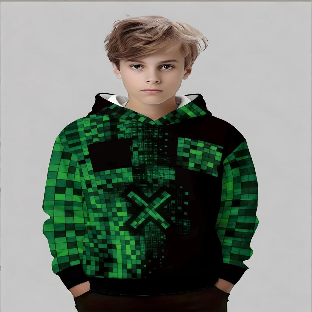 2026 Children's Hoodies 3D Printed New Men's and Women's Hoodies Casual Neutral Hoodies Children's Top Clothing