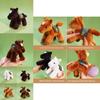 Plush Pony Toy With Soft Polyester Filling Perfect For Kid Birthday Gifts