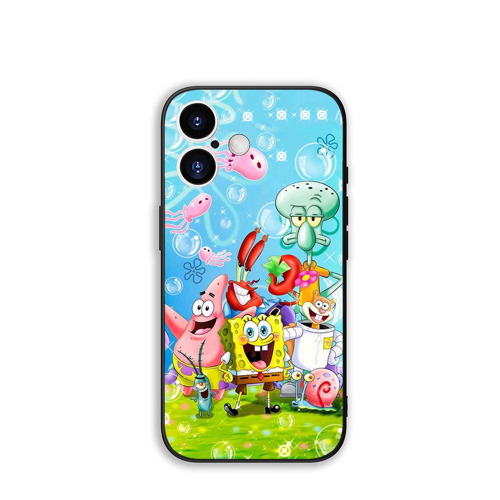 for Samsung Galaxy A07 A13 A12 A23 A50 A51 A52 A53 A70 A71 A72 A04 Note 20 9 8 10 Case S-SpongeBobs s-SquarePant S-Sponges Bobs