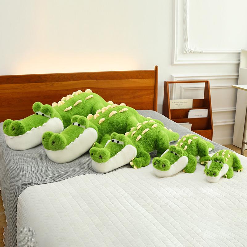 Mr. Crocodile Cartoon Plush Toy – Children's Birthday Gift, Hug Pillow, Home Decoration