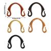 Hook Shaped Resins Bag Handle Purse Handle Handbag Handle Replacement for DIY Crochet Bag Making Crafts Purse Supplies
