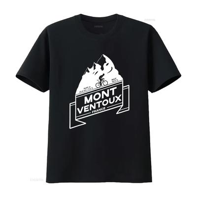 Mont Ventoux Road Cycling Climb T Shirt France Mountain Biking Design Vintage Washed Unisex Streetwear Graphic Slightly Stylish