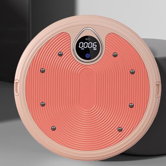 Digital Display Screen Smart Counting Foot Massage Function Strong Load Bearing Waist Twisting Disc Abdomen Twisting Machine Waist