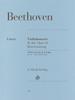 Beethoven: Violin Concerto In D Major, Op. 61 / Henle / Original Edition / Solo Sheet Music with Piano Accompaniment