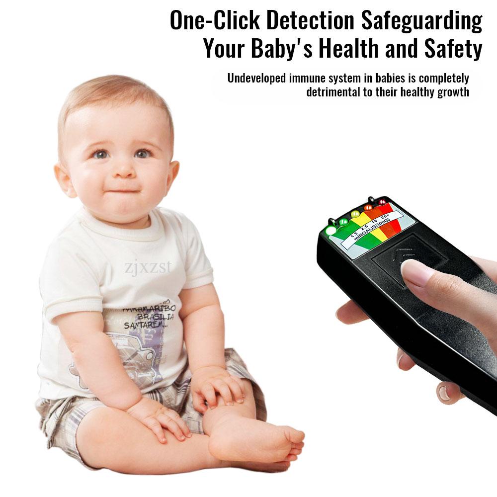 K2 Electromagnetic Meter, Handheld EMF Meter, Electromagnetic Radiation Detector, Battery-powered (included)