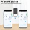 Tuya inteligente wifi sensor de temperatura e umidade higrômetro interno termômetro controle vida inteligente suporte alexa google assistente