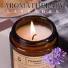 1pc Lavender Scented decorative candle, smokeless aromatic, cake candle fireworks room coconut wax home decor valentines