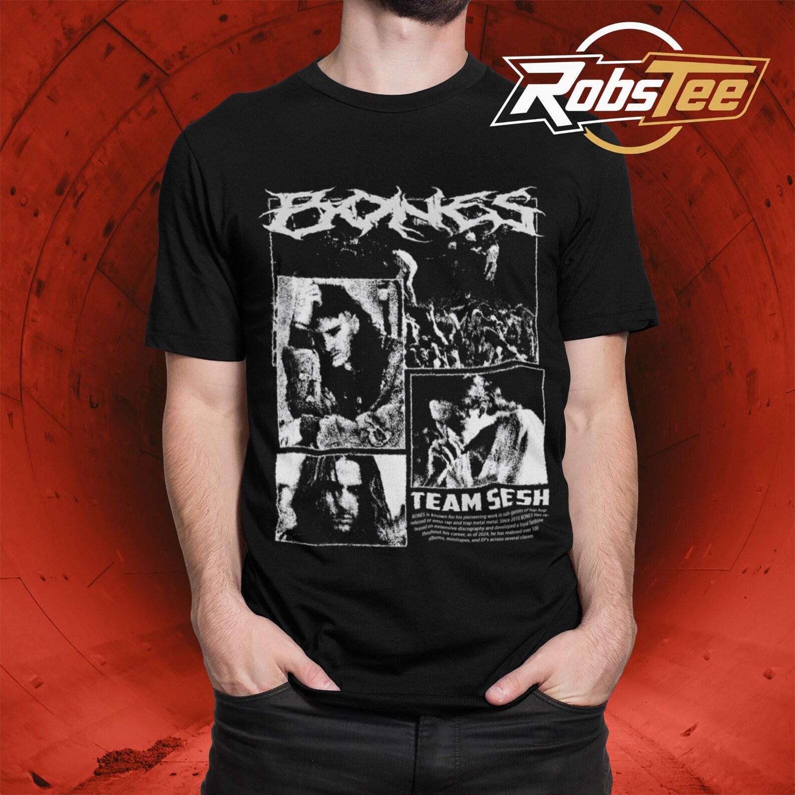 Bones T-Shirt - Bones Unrendered - Bones Album - Bones Merch S
