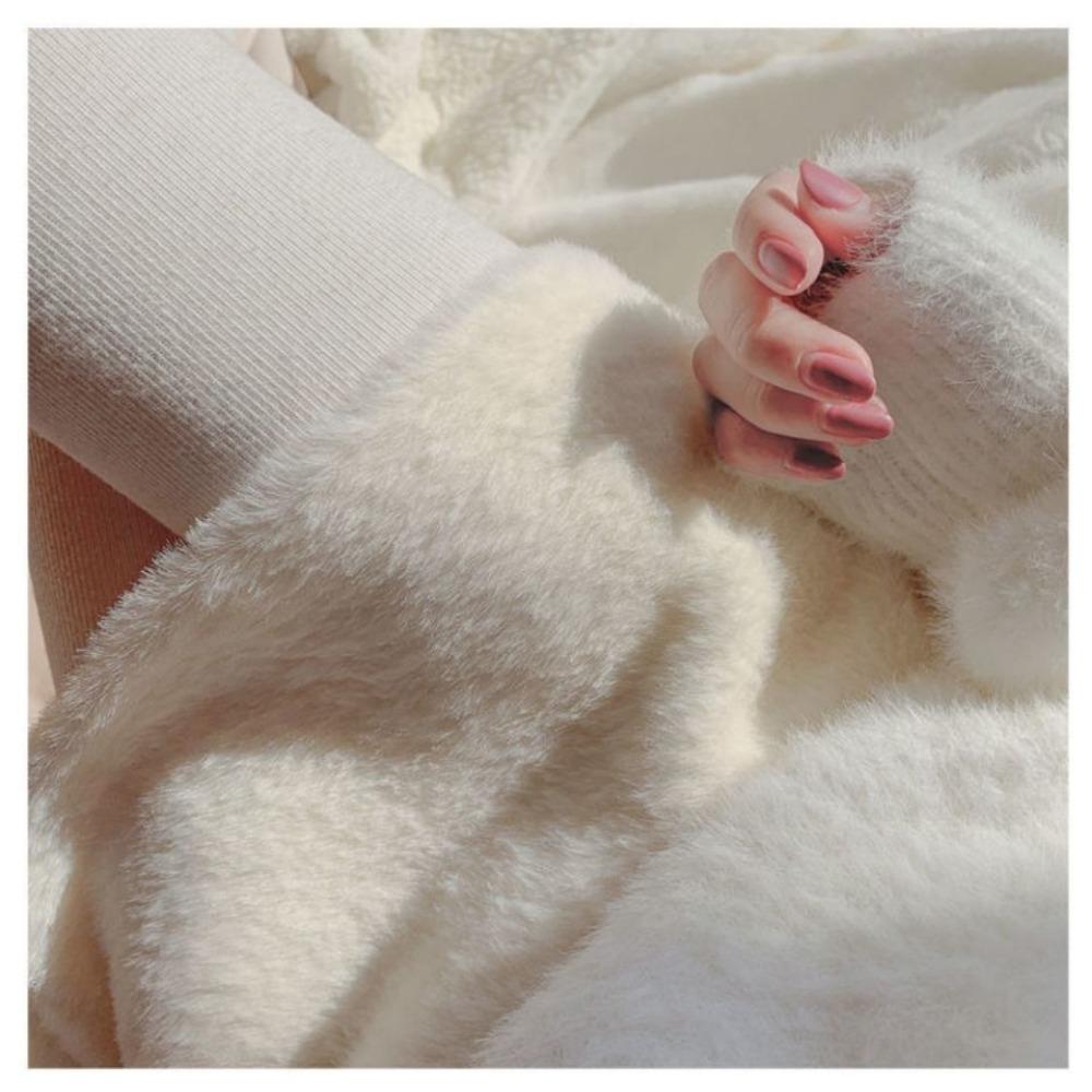 Short Skirt for Women In Autumn and Winter Sweet Mink Velvet Fashionable A-line Skirt Versatile Petite High-waisted Hip Skirt