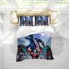 Game D-Devil May C-Cry Duvet Cover Set Soft Wash Bed 3 Piece Summer Comfortable Student Dormitory Home Baby Bedding Best Seller
