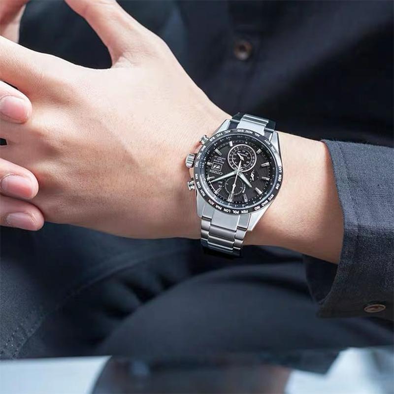 CITIZEN Ecology Drive Collection Light Powered Quartz Movement Stainless Steel Strap Watch AT8154-82E