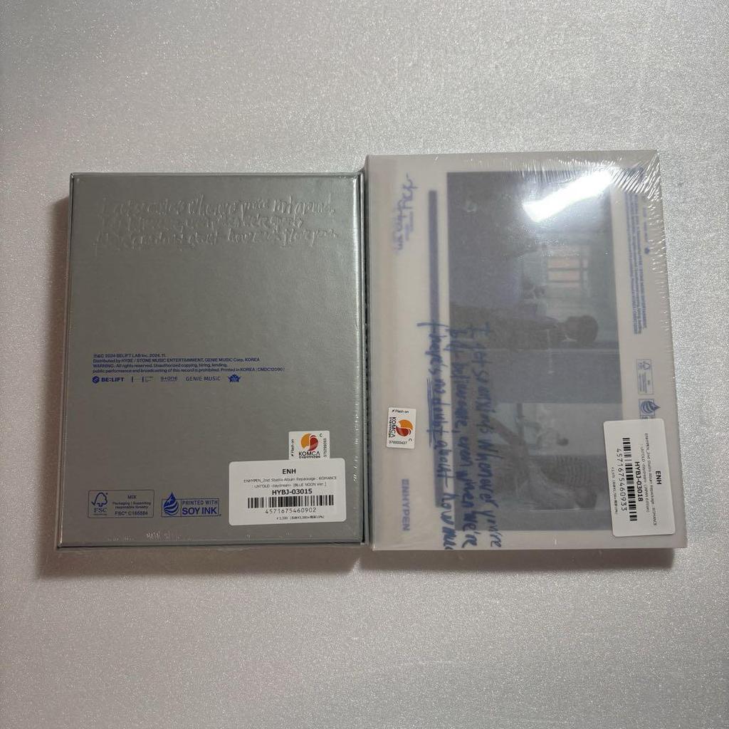 [USED] ENHYPEN ROMANCE Daydream CD Trading Card Polaroid