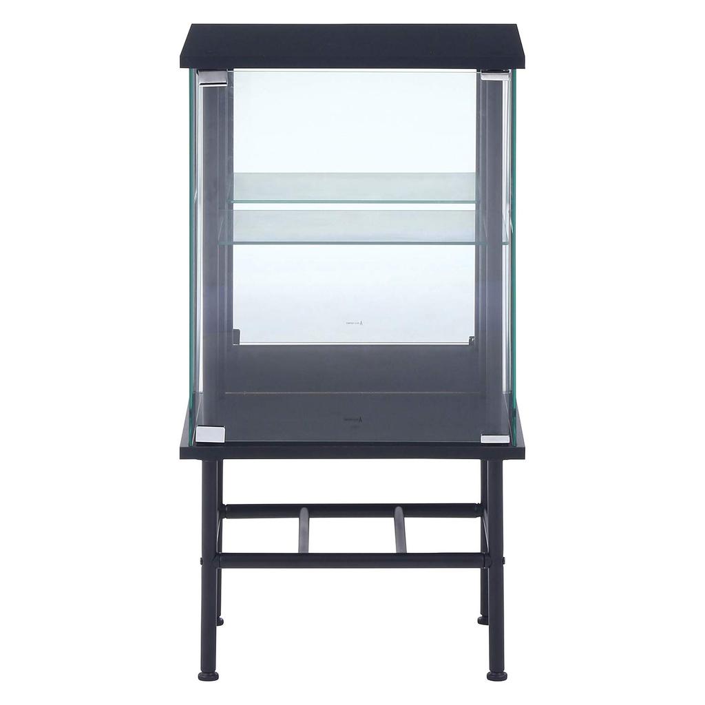 Legras Collection Case Figure Case 2 Tiers Width X Depth X Height Black Tempered Glass Rear Mirror Assembly Product Stand 99498 48.6 38.2 88.8cm