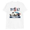 1967 Shelby GT500 Mustang Fastback Collector Car Gift Short-Sleeve T-Shirt