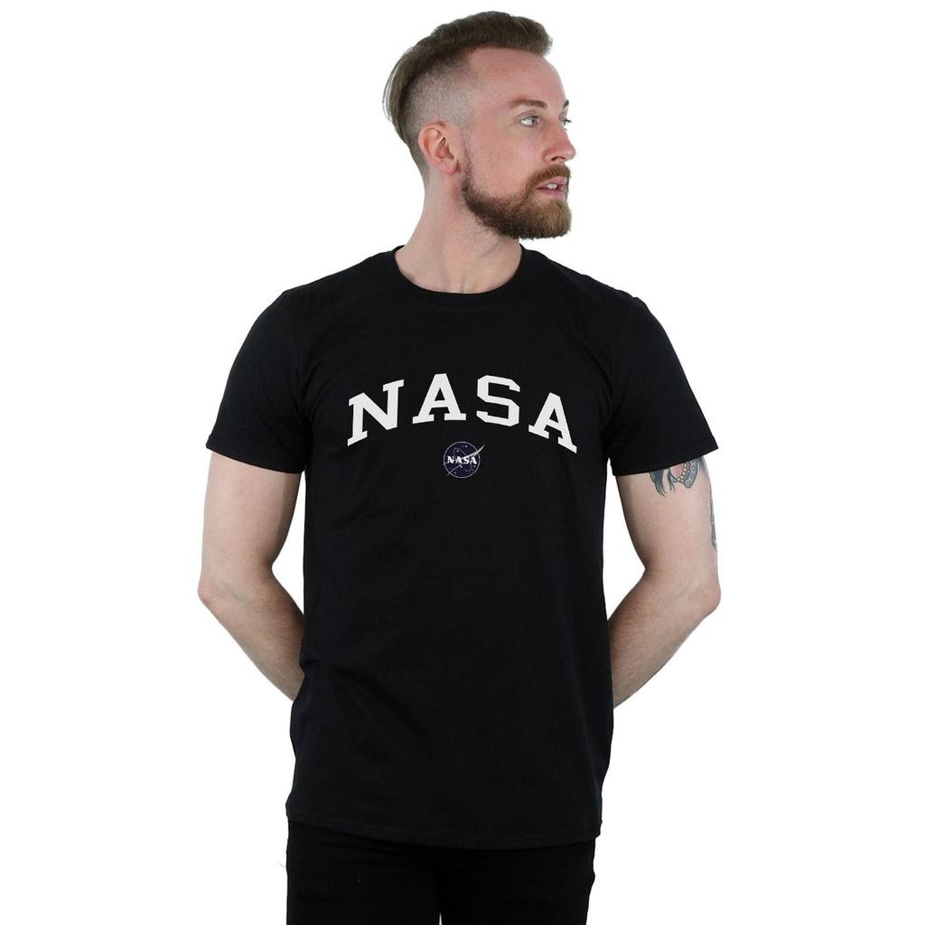 NASA Mens Collegiate Logo T-Shirt