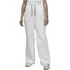 Jordan Relaxed Solid Drawstring Straight Leg Pants Women Bottoms White FB5123-133