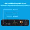 Audio Return Channel Converter HDMI Audio Adapter Remote Control Volume Adjustment DAC Audio