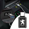 1 szt. Kabel USB typu C do samochodu Adapter do ładowania Akcesoria samochodowe Dla Peugeot 308 408 508 RCZ 208 3008 2008 206 207 108 406 407 408 206 208 306 307