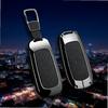 Portachiavi Custodia in Lega di Zinco e Pelle per Telecomando Auto Adatta per Chery OMODA 7 C7 2025 2026 Portafoglio Fibbia per Chiave Auto Accessori Interni