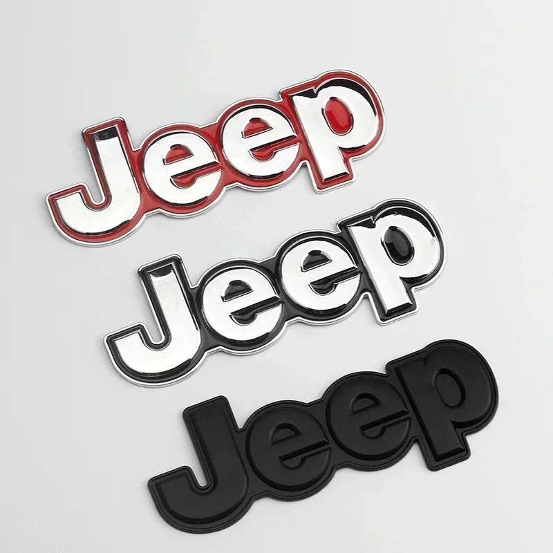 Pro Jeep Auto Samolepky na Karoserii Zadní Znak na Kufr Boční Samolepka na Blatník pro JEEP Wrangler Grand Cherokee Compass Renegade Patriot Rubic