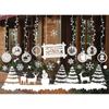 Christmas Wall Merry Stickers Window Glass Decals Home Room Xmas New Year Decor