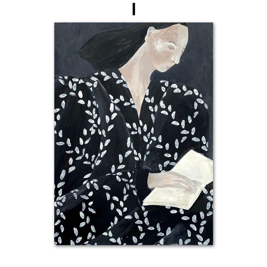 

Абстрактная линия, кривая, геометрическая, с цветными блоками, настенная живопись на холсте, плакаты на скандинавскую тему и принты, настенные панно для декора гостиной A4 21X30cm No Framed