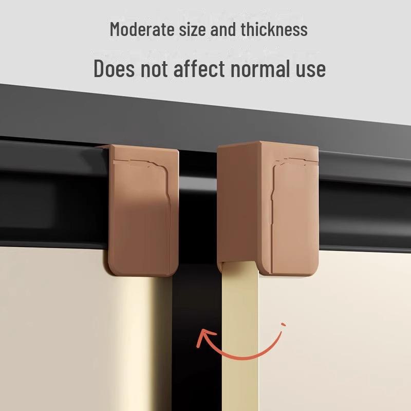 U-Shaped Silicone Cabinet Door Corner Protector