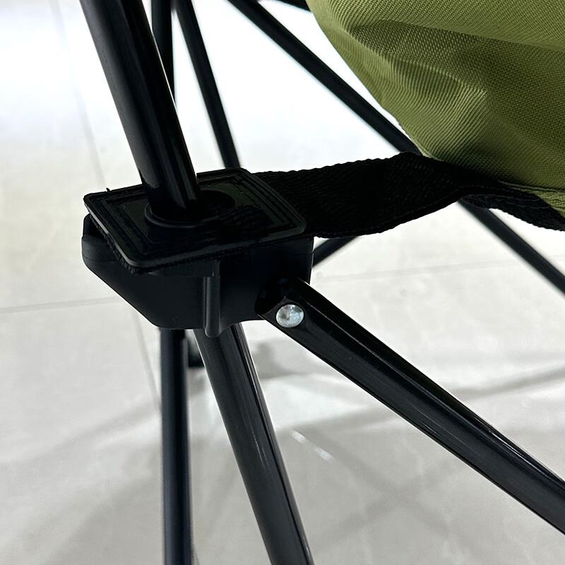 ZISIZ Outdoor Folding Moon Recliner Chair
