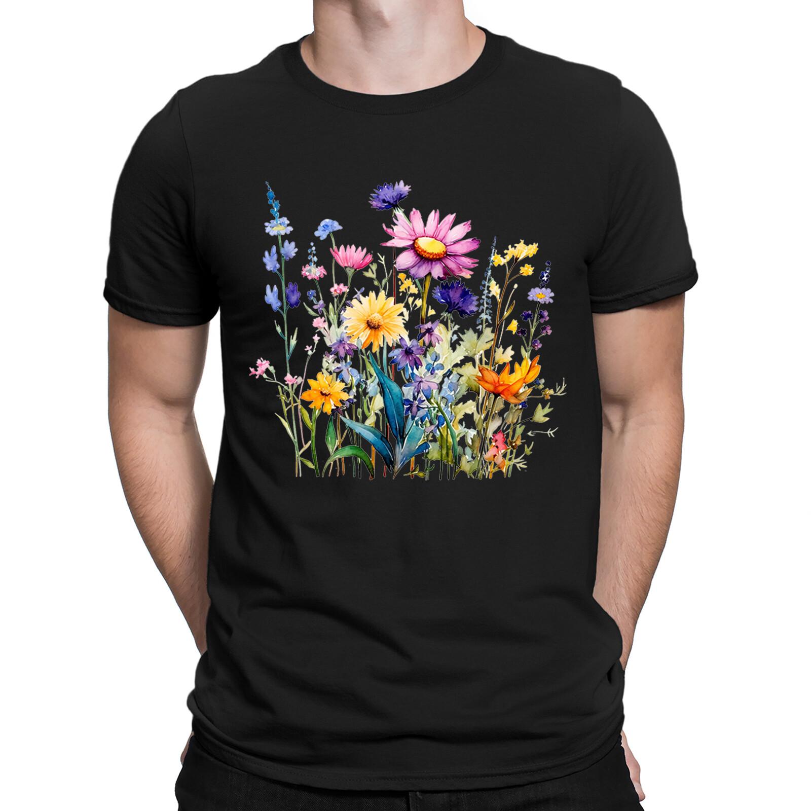 Wildflowers Cottagecore Boho Botanical Garden Aesthetic Mens Womens T-Shirts#NED 4XL