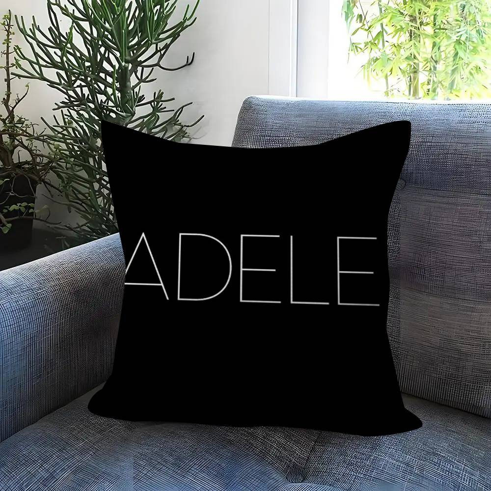Singer Adele Black Personalized Pillow Dust Cover Bedroom Kids Party Decoration Pillowcase Birthday Children Gift