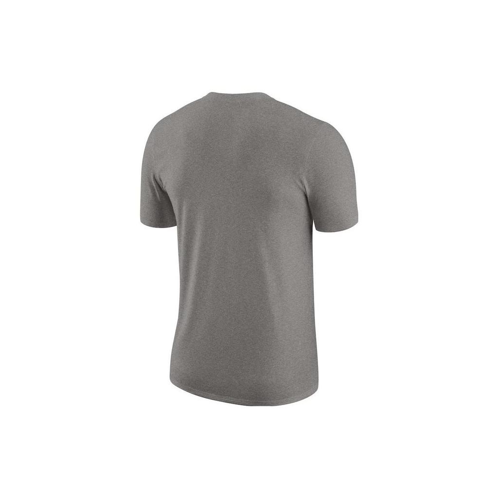 Jordan T Shirts Men's Gray Crew Neck Moderate DR6455-063