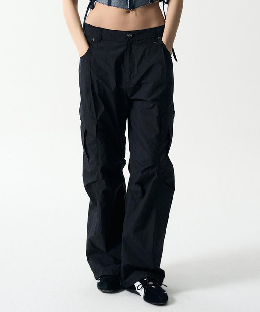 Aejyuttingkeumamaindeu Structured Cargo Wide Pants_3 Colors