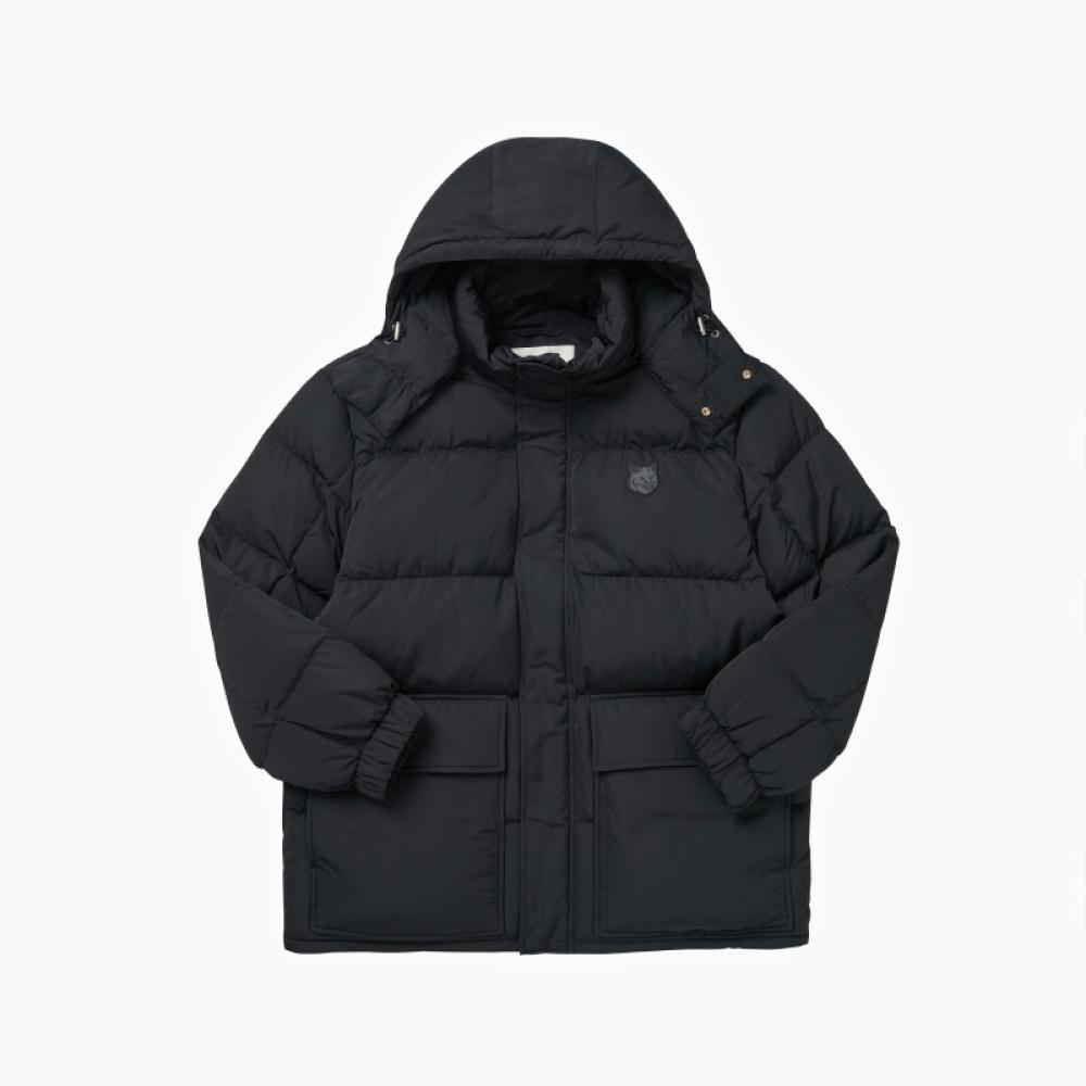Maison Kitsune Lm02204wq4016 P199 Bold Fox Head Patch Puffer Mens Jacket