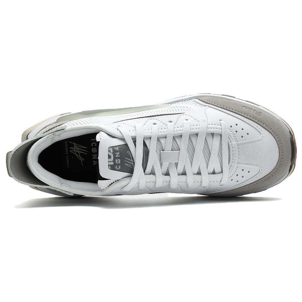New FILA Km Shoes 'White Grey Black' Women's F12W333103FWD