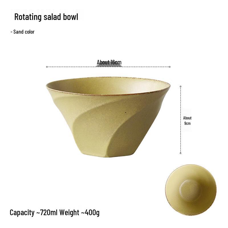 Japanese Ceramic Matte Salad Bowl