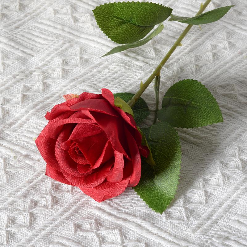 Artificial Flowers Fake Rose Bouquet Vases Home Decoration Accessories Wedding Plants Bridal Clearance Floristics Diy Gift Cheap
