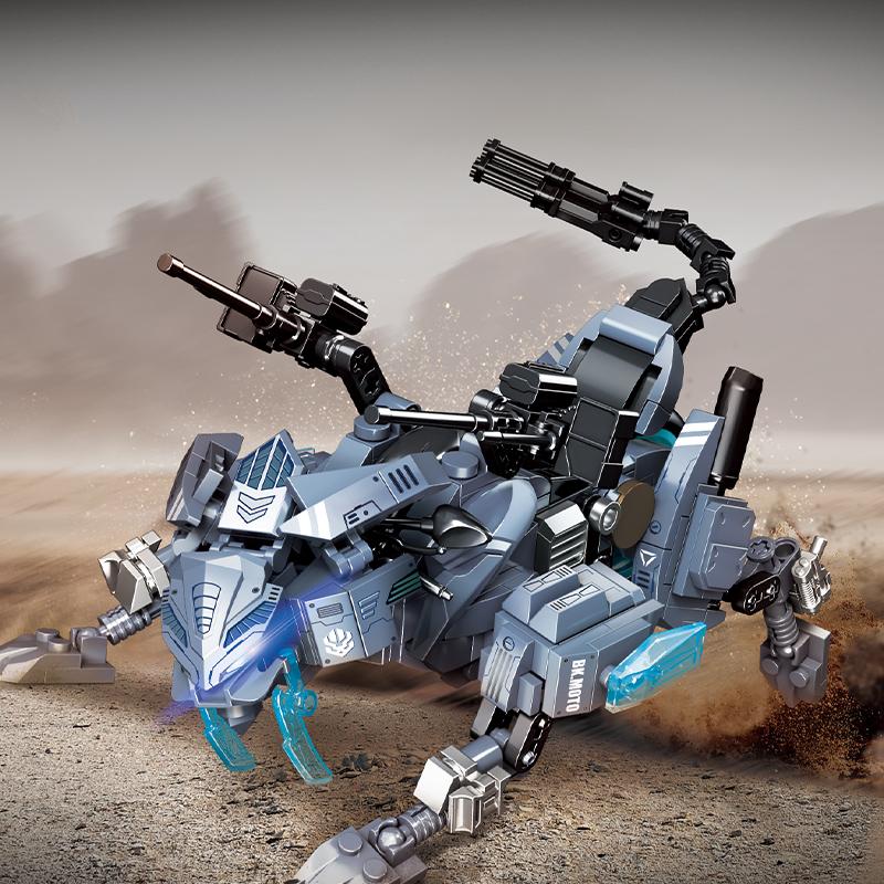 SEMBO BLOCK Animal Mechanica Series  Building Block s MOC  Animal-shaped Vehicle Transforming Mecha Blocks Kids Toys Boys Gifts